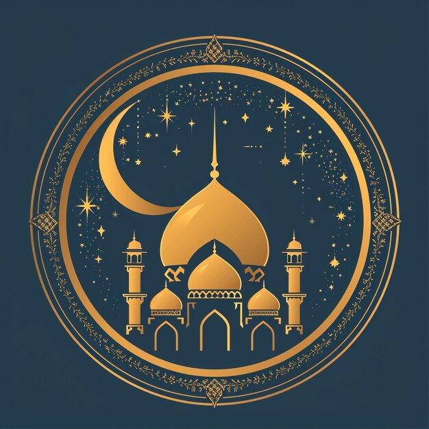 Un logo du ramadan