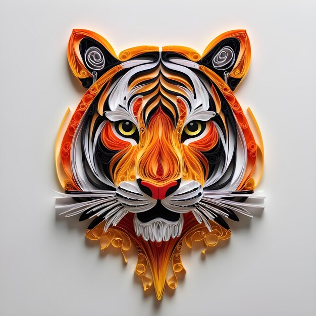 Photo le logo du tigre