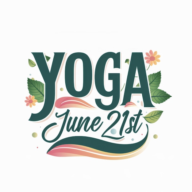 Photo logo du yoga du 21 juin