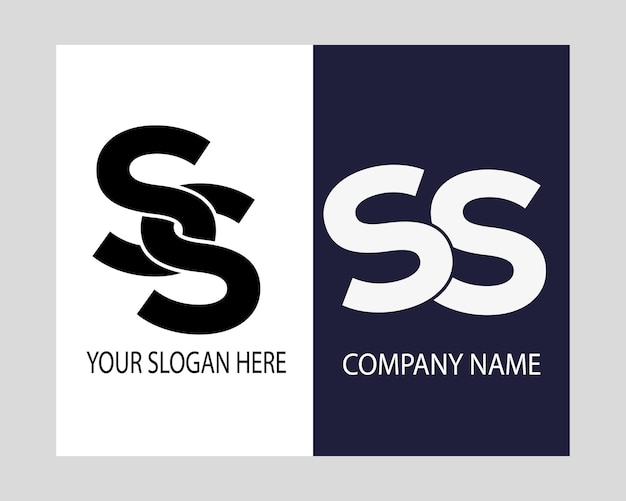 Le logo de l'entreprise est un monogramme, ce qui signifie qu'il s'agit d'un dernier vecteur de conception.