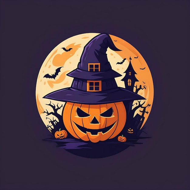 Le logo d'Halloween