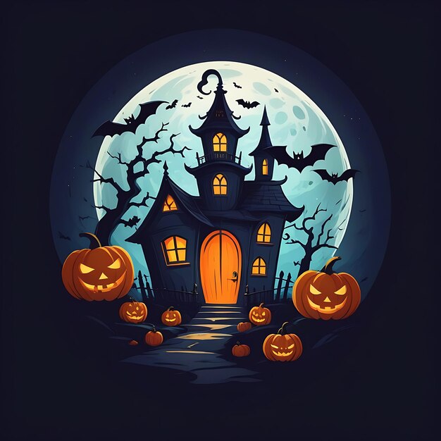 Le logo d'Halloween