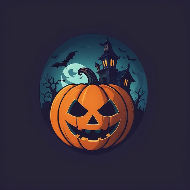 Le logo d'Halloween