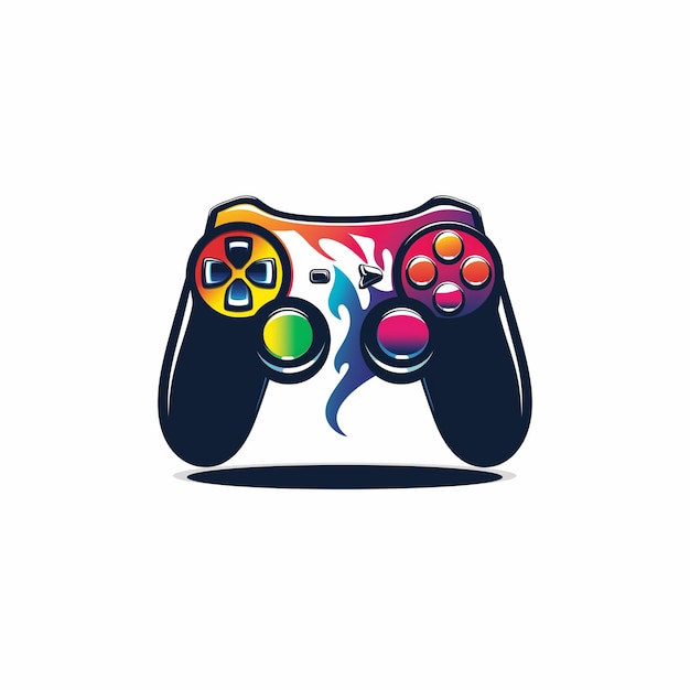 logo de jeu avec arrière-plan