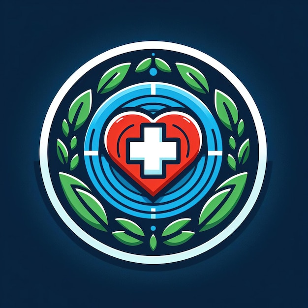 Photo logo de la journée mondiale de la santé image de fond