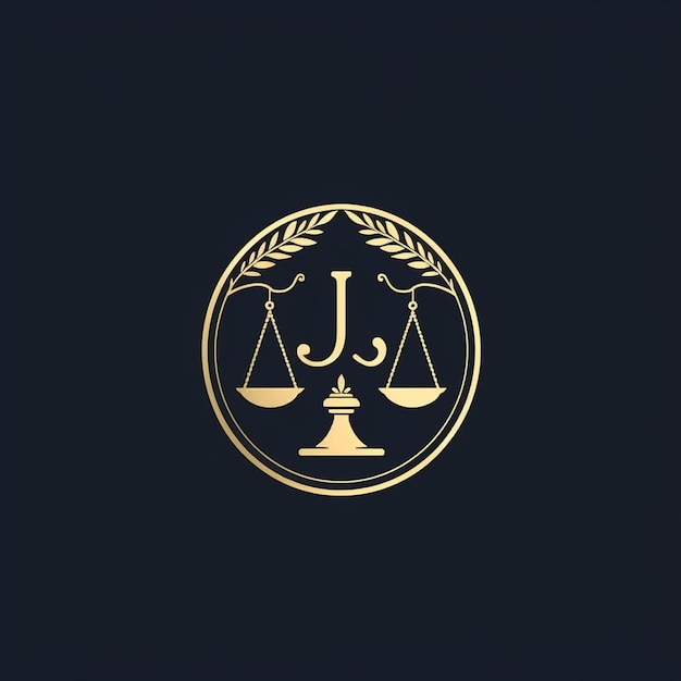 Photo un logo de justice