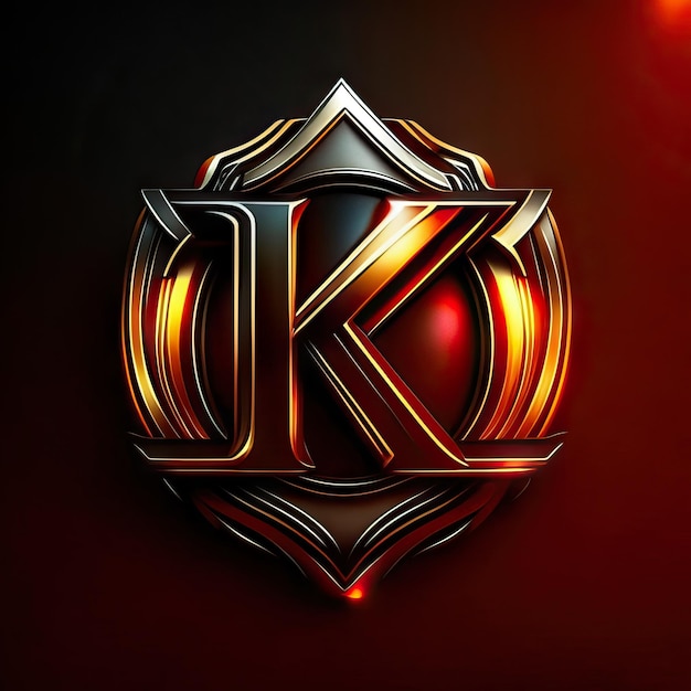 Le logo de la lettre K