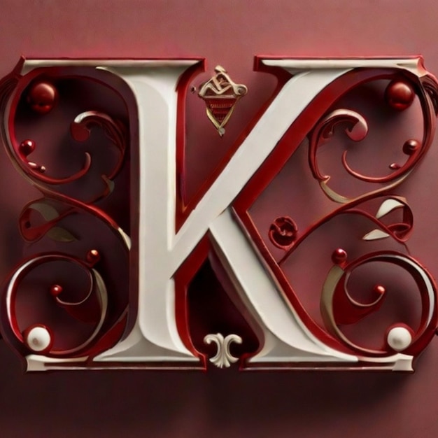 Photo le logo des lettres k