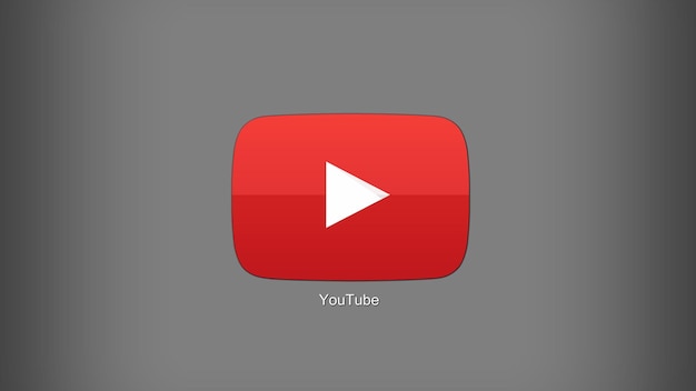 Photo logo marque de chaîne société d'hébergement de vidéos youtube le logo