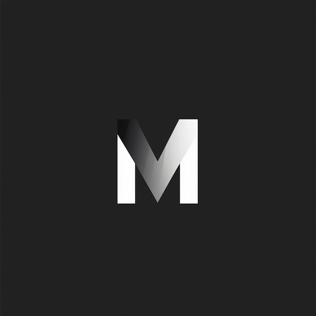 Logo de la marque avec la lettre M minimaliste