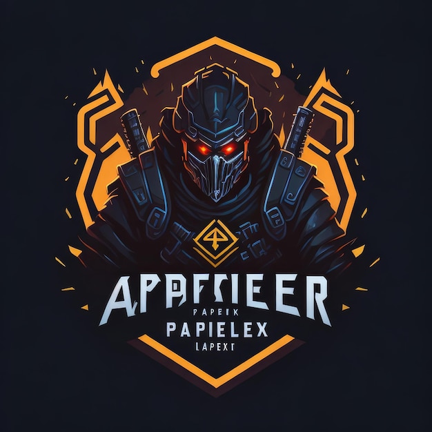 Photo le logo de la mascotte de l'e-sport de pathfinder