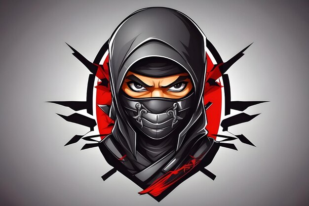 Photo le logo de la mascotte des ninjas