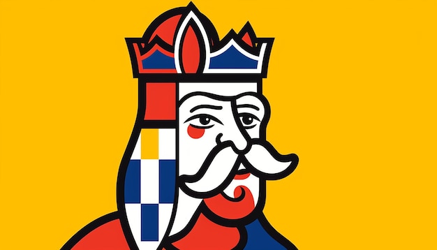 un logo de mascotte d'un site Web qui génère des poèmes pour Sinterklaas