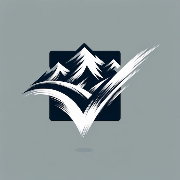 Le logo de la montagne