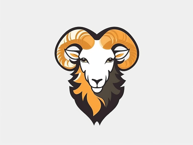 logo des moutons pour le logo de la chaîne alimentaire des restaurants