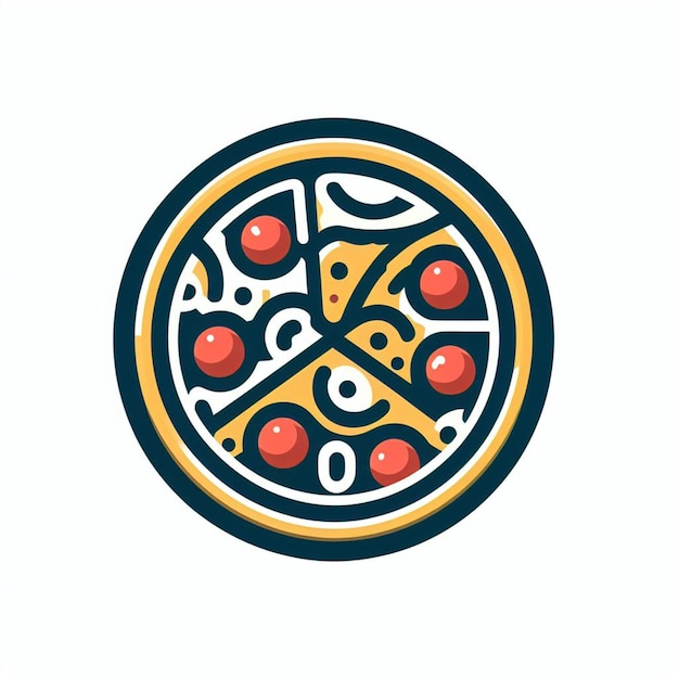 Photo le logo de la pizza