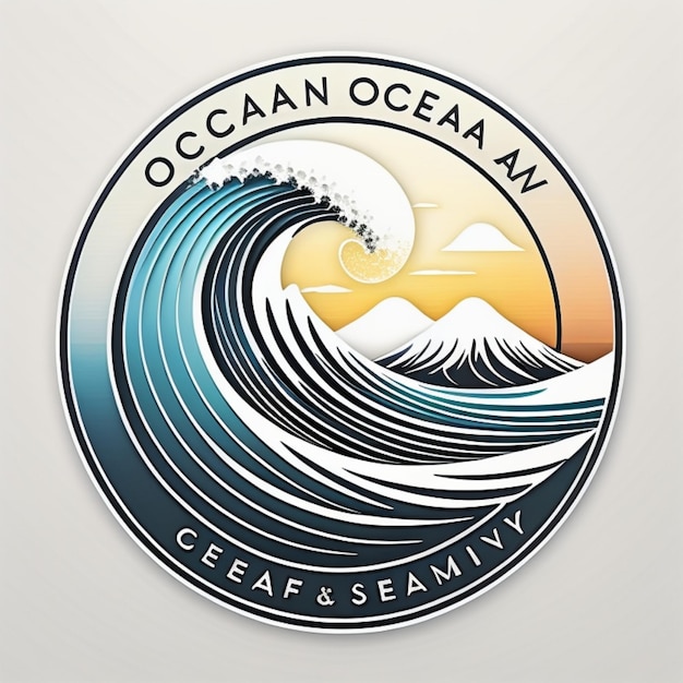 Photo un logo pour la compagnie oceanic