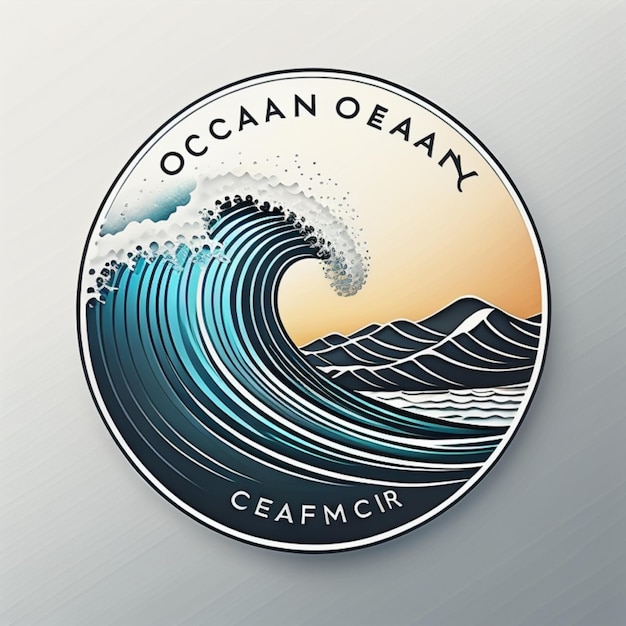 Photo un logo pour la compagnie oceanic