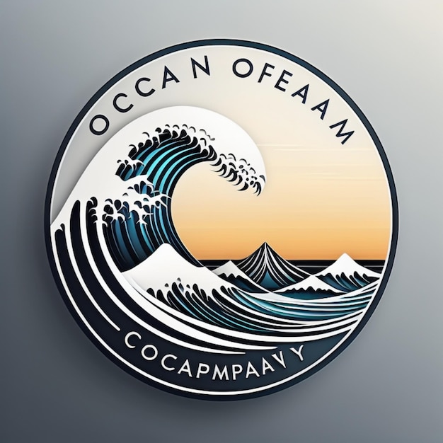 Photo un logo pour la compagnie oceanic