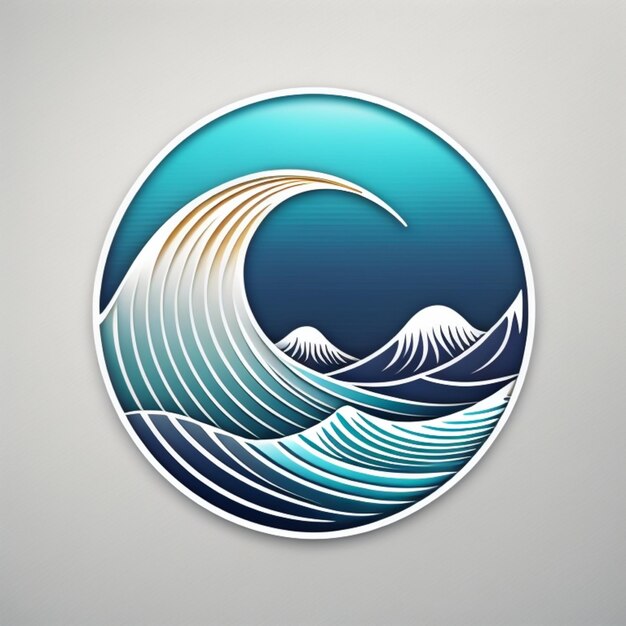 Photo un logo pour la compagnie oceanic