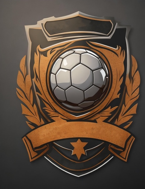 Logo pour le football et l'esport