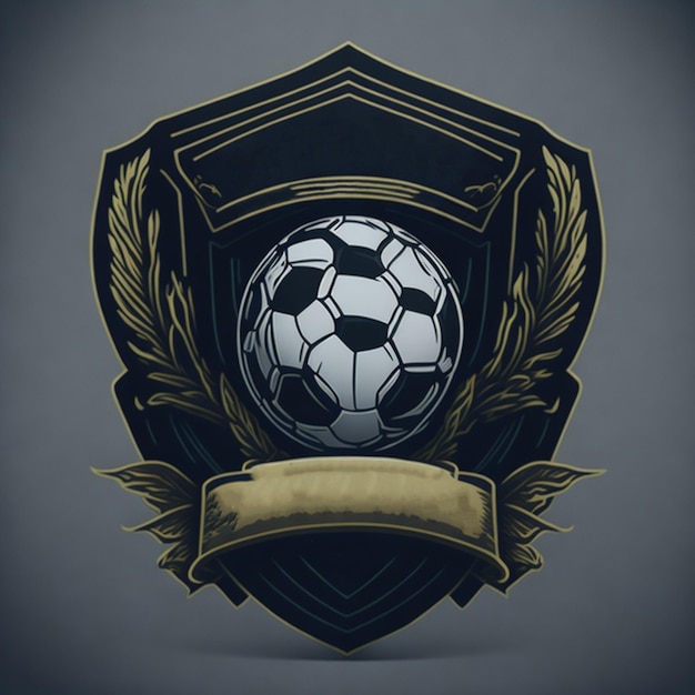 Logo pour le football et l'esport