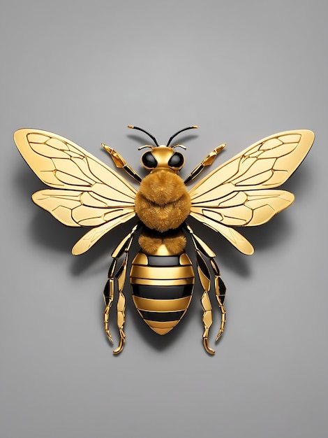 Le logo présente une reine des abeilles