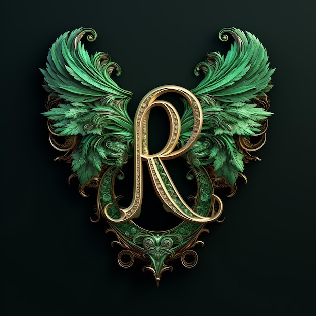 Logo R vert royal