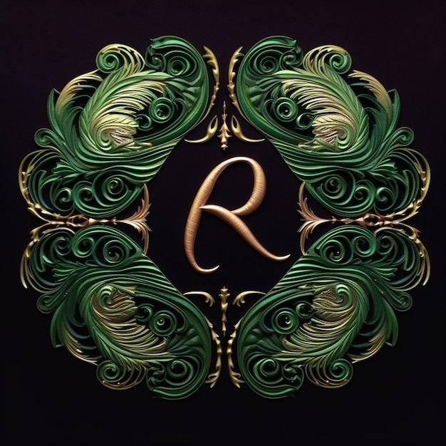 Logo R vert royal