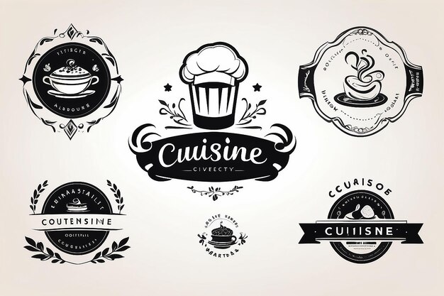 Photo logo de restaurant ou de cuisine pour votre entreprise