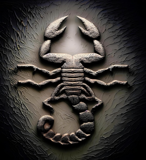 Logo scorpion saisissant pour les designs et créations de luxe