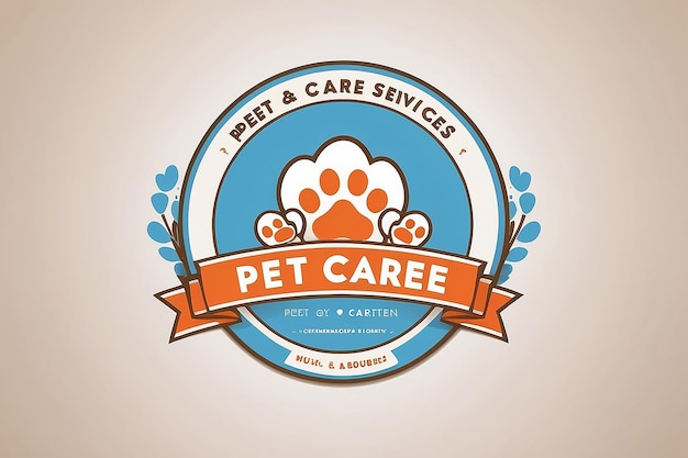 Photo logo des services de soins aux animaux de compagnie