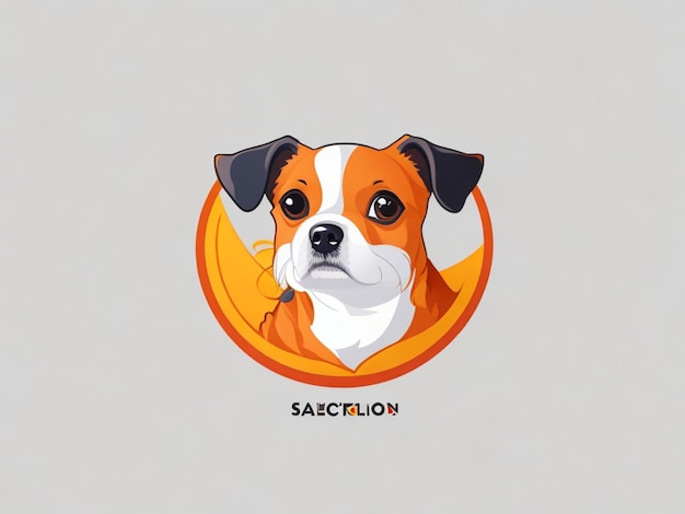 Logo vectoriel de médecin pour animaux de compagnie