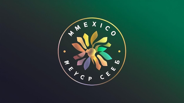 un logo vert et jaune qui dit mexico