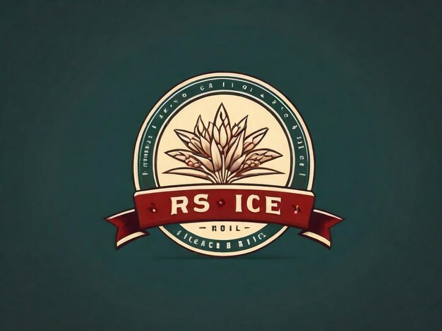 un logo vert pour une barre de glace