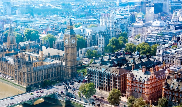 London City Skyline, Royaume-Uni,