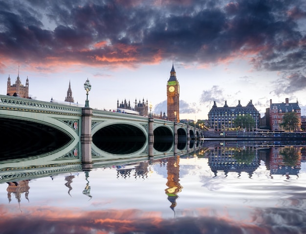 Londres au crépuscule