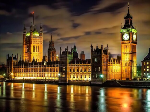 Londres historique la nuit