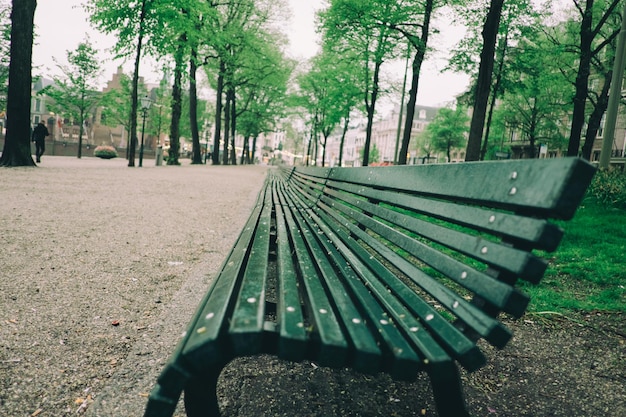 long banc de parc