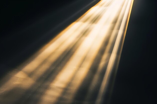 Photo une longue exposition d'une autoroute avec le soleil brillant dessus