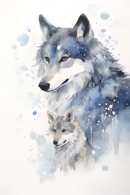 un loup et un loup par personne