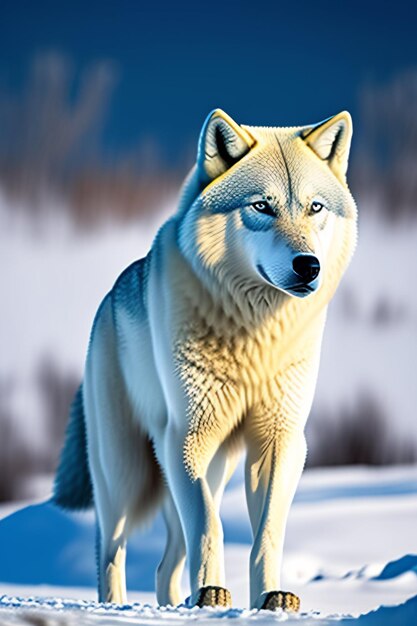 Loup de montagne Loup allemand