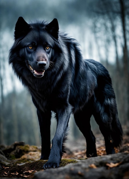 Le loup noir et terrible