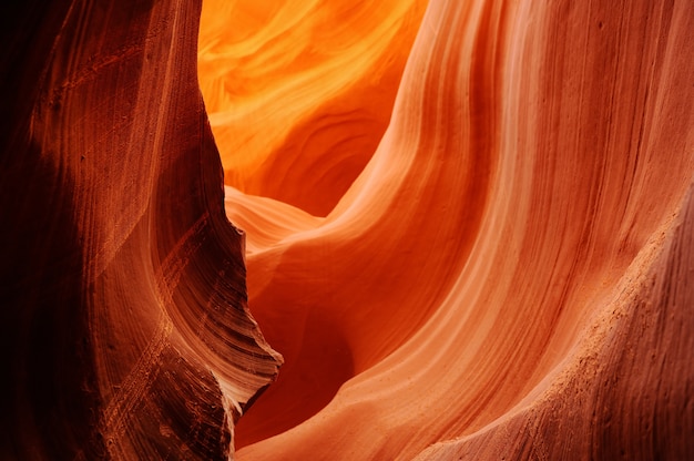 Photo lower antelope canyon dans la réserve navajo près de page, arizona, états-unis