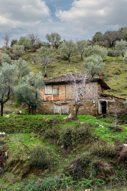 Lubbey Village ancien village ottoman abandonné datant de l'antiquité ancienne Odemis Izmir Turquie