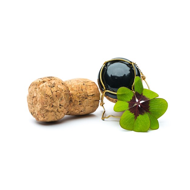 Lucky Clover avec bouchons de champagne