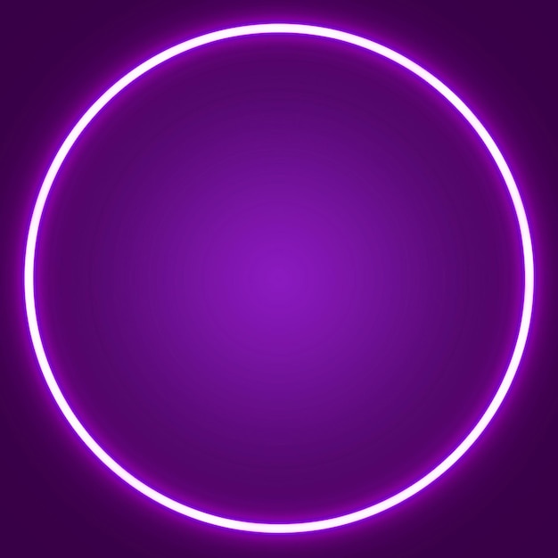 lueur de ligne de cercle violet pour l'arrière-plan de l'espace de texte