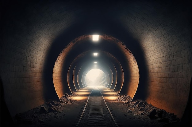 Lumière au bout d'un tunnel