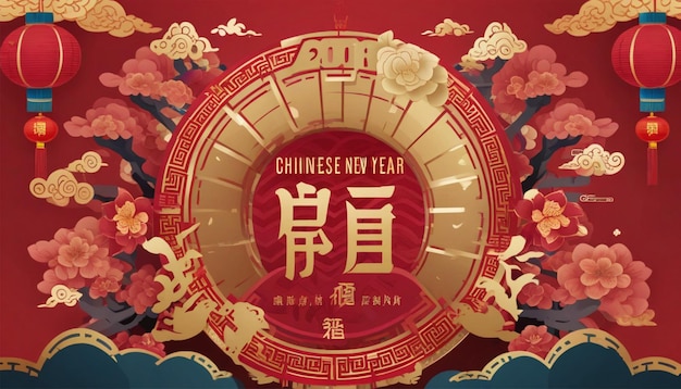 La lumière du ciel dans le contexte du Nouvel An chinois