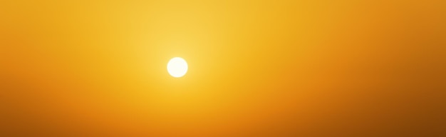 Photo lumière du soleil du soleil sur le ciel jaune